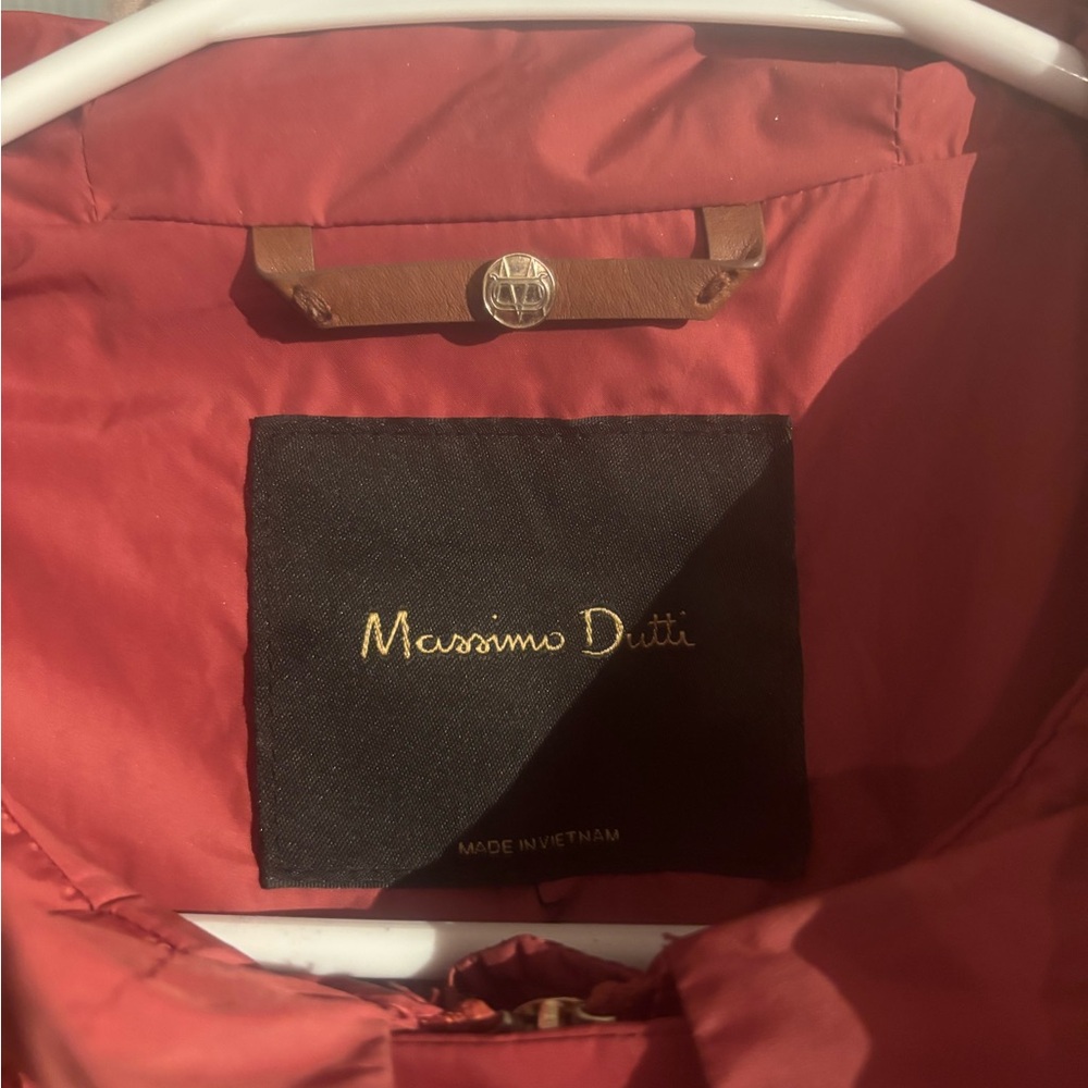 Massimo Dutti Rust Utility Jacket - Picture 3 of 4